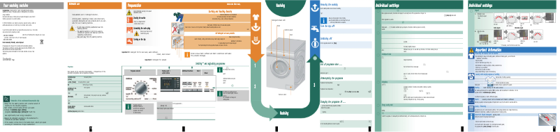 Página 1 del manual Manual de usuario Siemens WM10Q31XEE