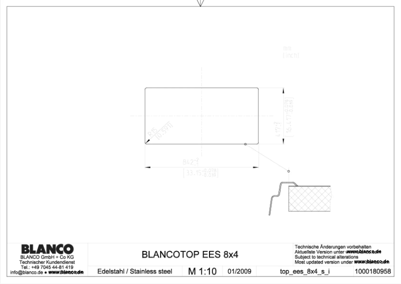 Image de la première page du manuel de l'appareil EES 8 x 4