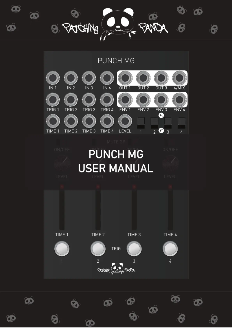 Page n°1 - Manuel utilisateur Patching Panda Punch MG