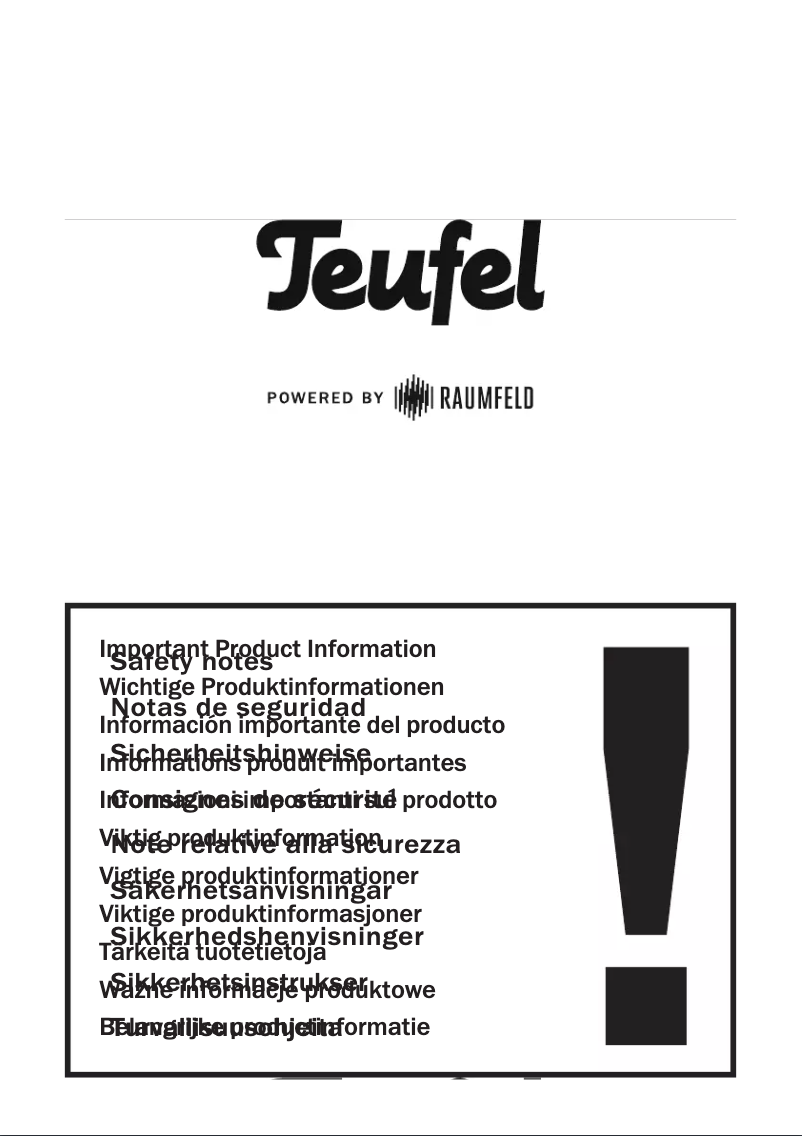 Image de la première page du manuel de l'appareil Ultima 40