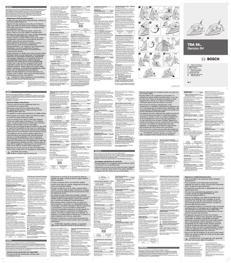Imagen de la primera página del manual del dispositivo Sensixx B4 Cord Plus TDA5660