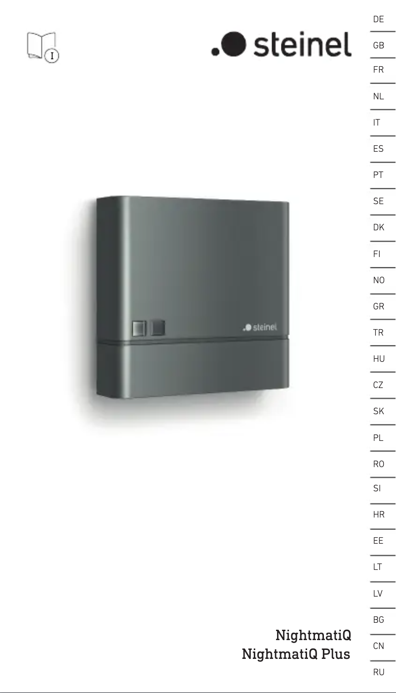 Page 1 de la notice Manuel utilisateur Steinel NightmatIQ Plus