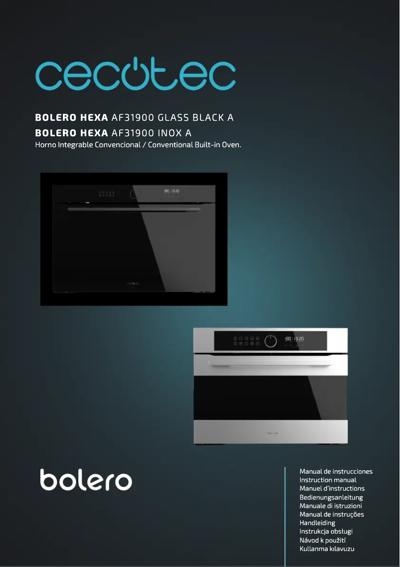 Page n°1 - Manuel utilisateur Cecotec Bolero Hexa AF319000