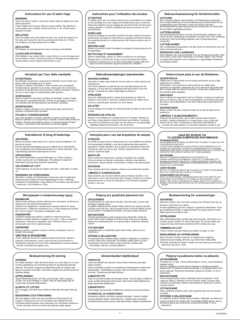 Page 1 de la notice Manuel utilisateur Bestway 36120