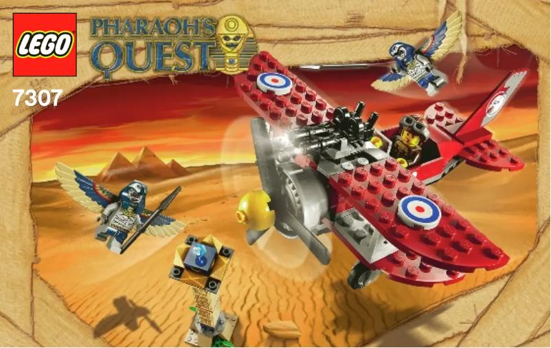 Page n°1 - Manuel utilisateur Lego Flying Mummy Attack