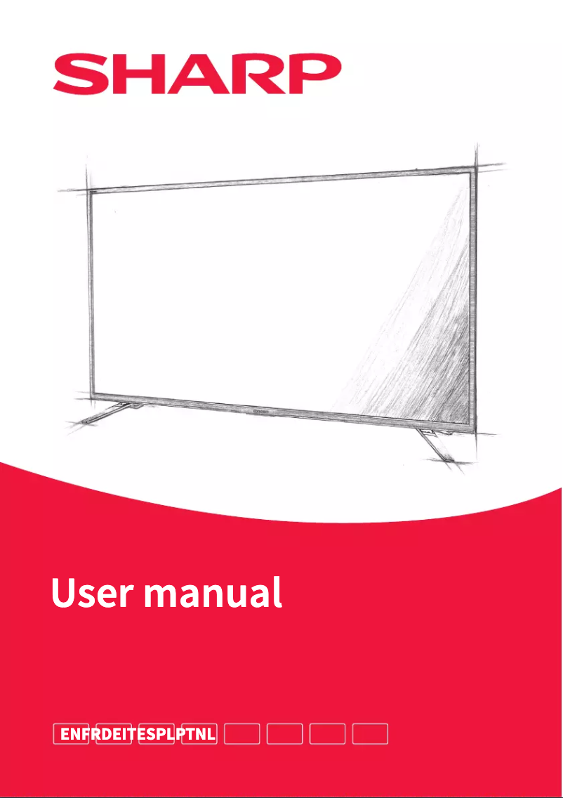 Page n°1 - Manuel utilisateur Sharp 50BG2E