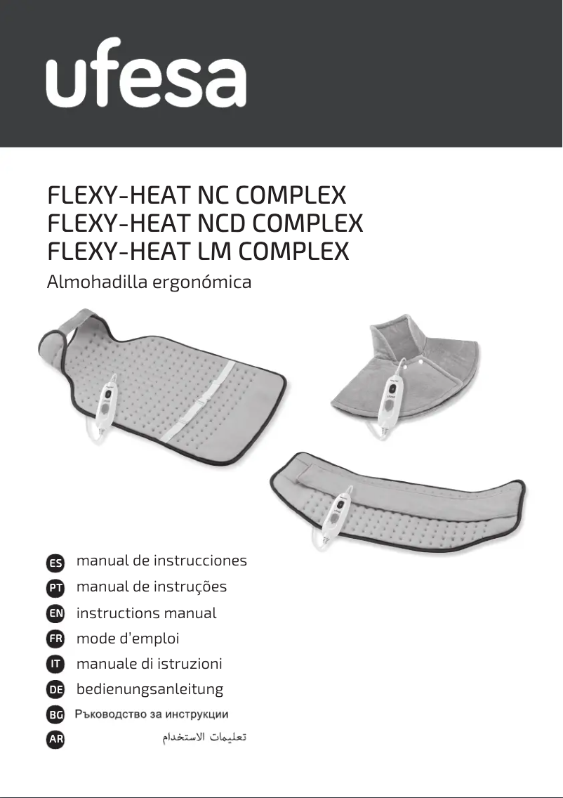 Page n°1 - Manuel utilisateur Ufesa Flexy-Heat NC Complex