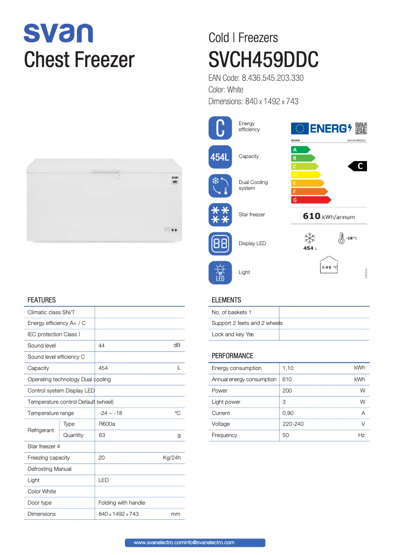 Image de la première page du manuel de l'appareil SVCH459DDC