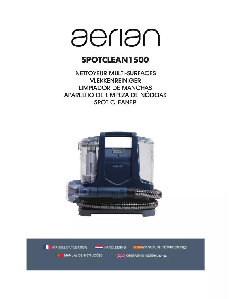 Image de la première page du manuel de l'appareil MSC1500