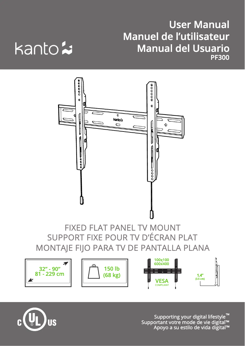 Image de la première page du manuel de l'appareil PF300