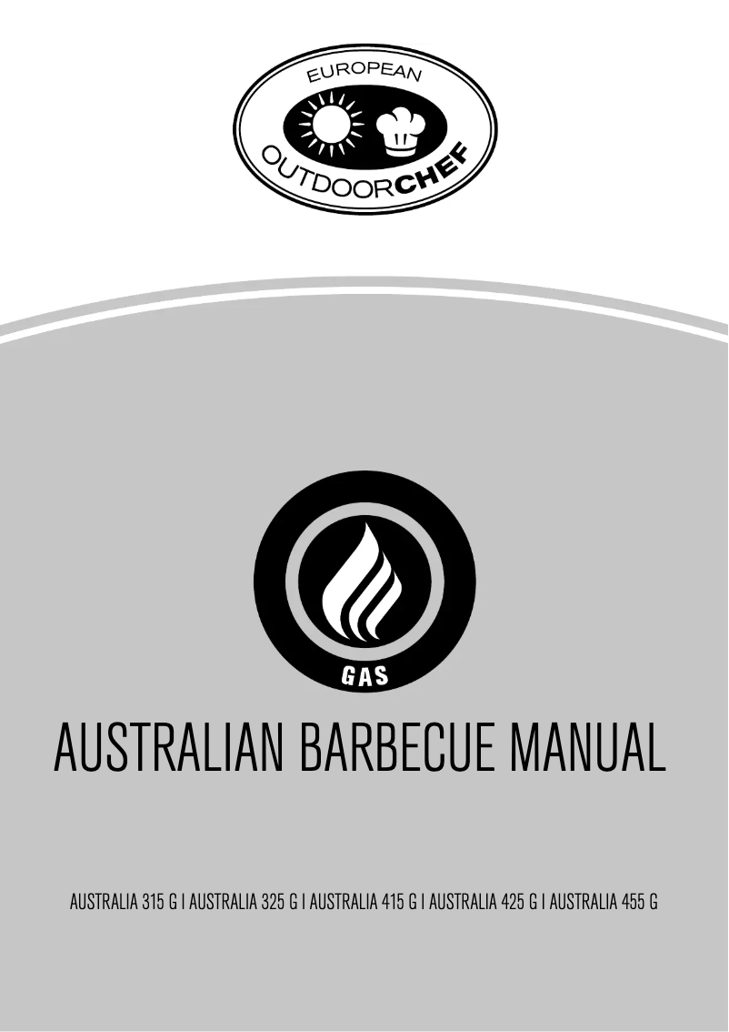 Image de la première page du manuel de l'appareil Australia 325 G