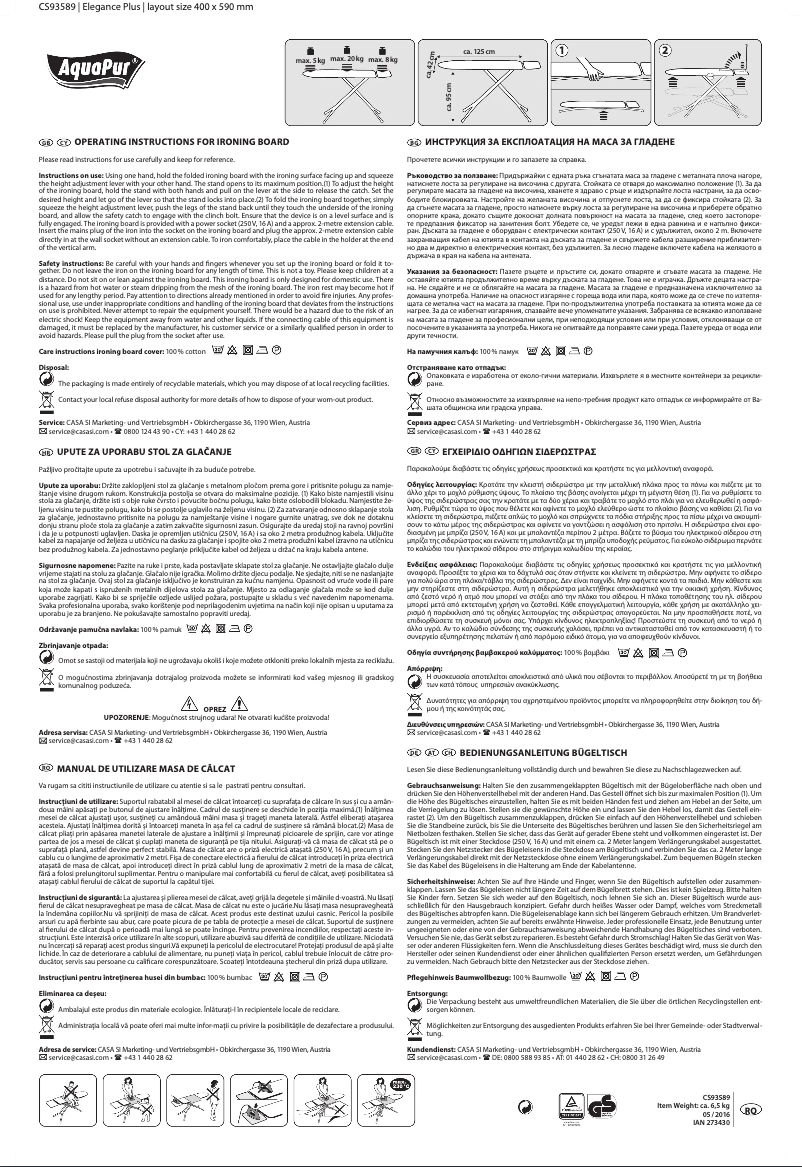 Page n°1 - Manuel utilisateur AquaPur IAN 317079