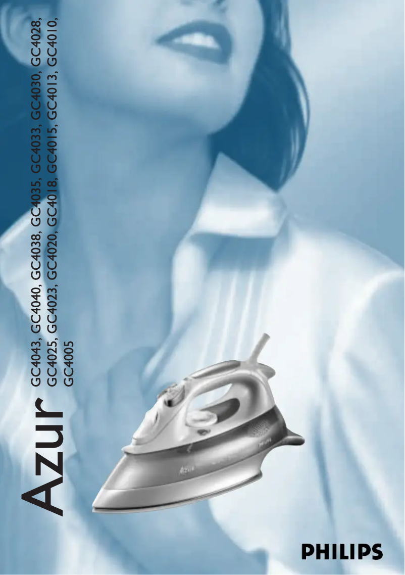 Page n°1 - Manuel utilisateur Philips Elance GC4040