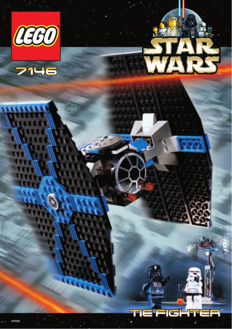 Page n°1 - Manuel utilisateur Lego TIE Fighter (TM)