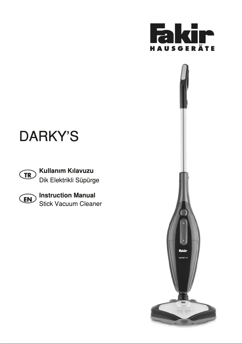 Image de la première page du manuel de l'appareil Darky's