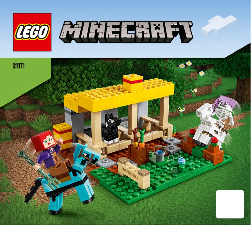 Page 1 de la notice Manuel utilisateur Lego Minecraft 21171