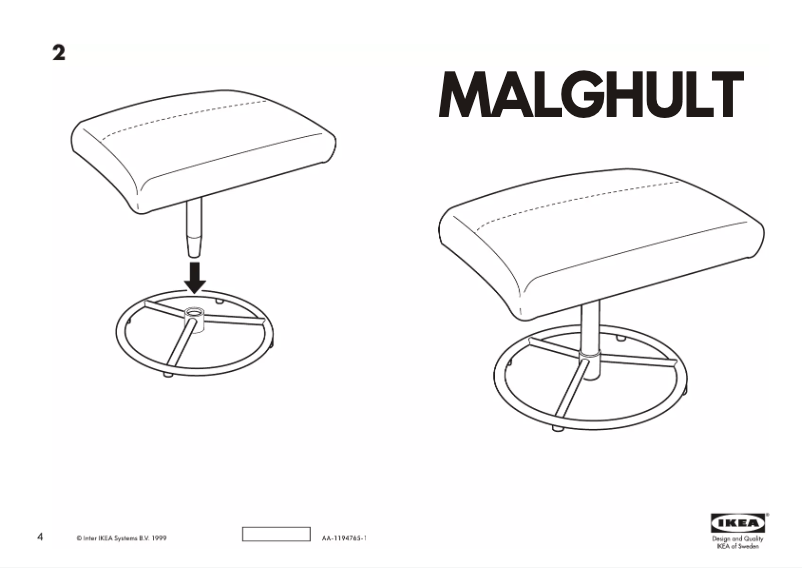 Image de la première page du manuel de l'appareil MALGHULT