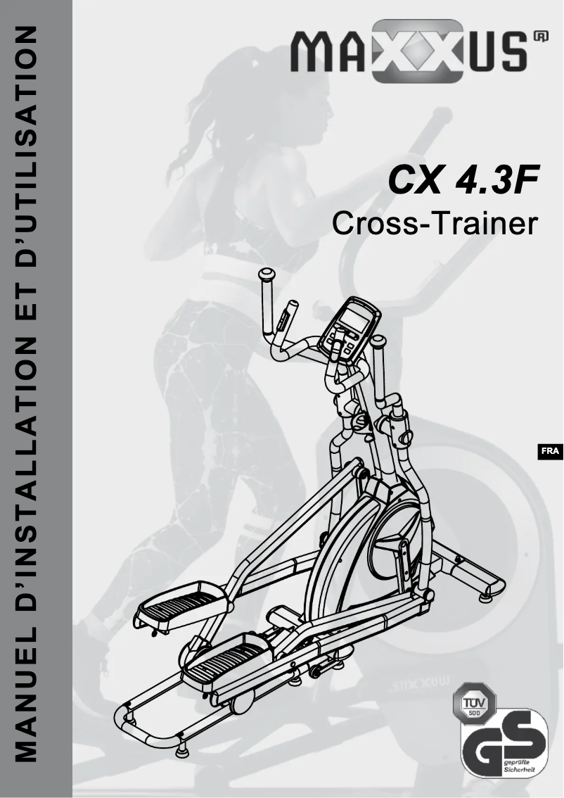Page n°1 - Manuel utilisateur Maxxus CX 4.3F Crosstrainer