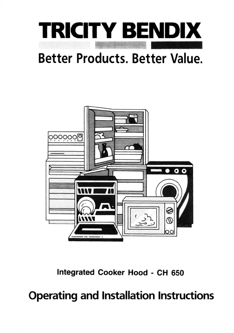 Image de la première page du manuel de l'appareil CH650W