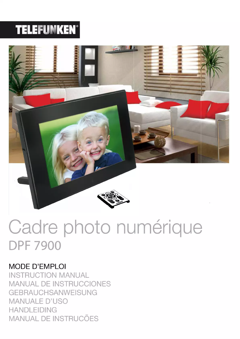 Page 1 de la notice Manuel utilisateur Telefunken DPF 7900