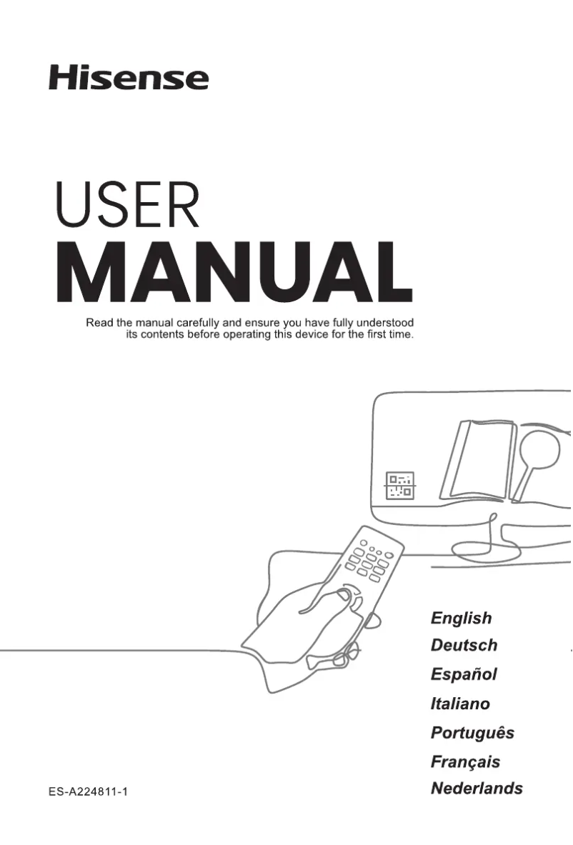 Page 1 de la notice Manuel utilisateur Hisense 65U79KQ