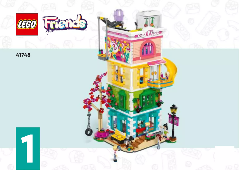 Page n°1 - Manuel utilisateur Lego Friends 41748