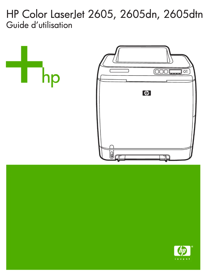 Página 1 del manual Manual de usuario HP Color LaserJet 2605