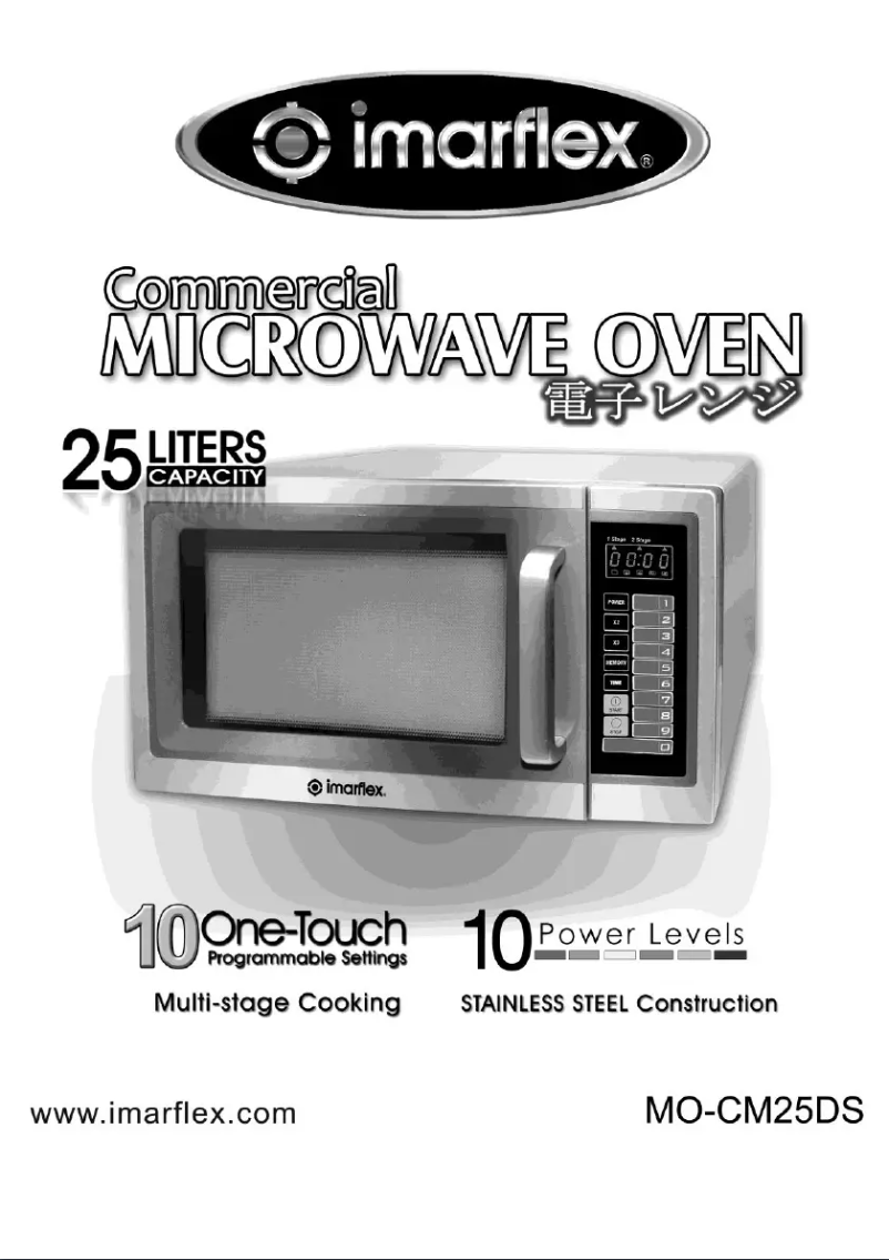 Page 1 de la notice Manuel utilisateur Imarflex MO-CM25DS