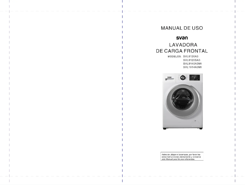 Page 1 de la notice Manuel utilisateur SVAN SVL8120A3