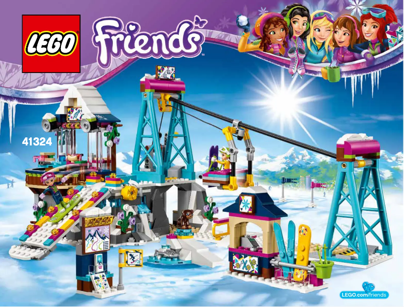 Page 1 de la notice Manuel utilisateur Lego Friends 41324