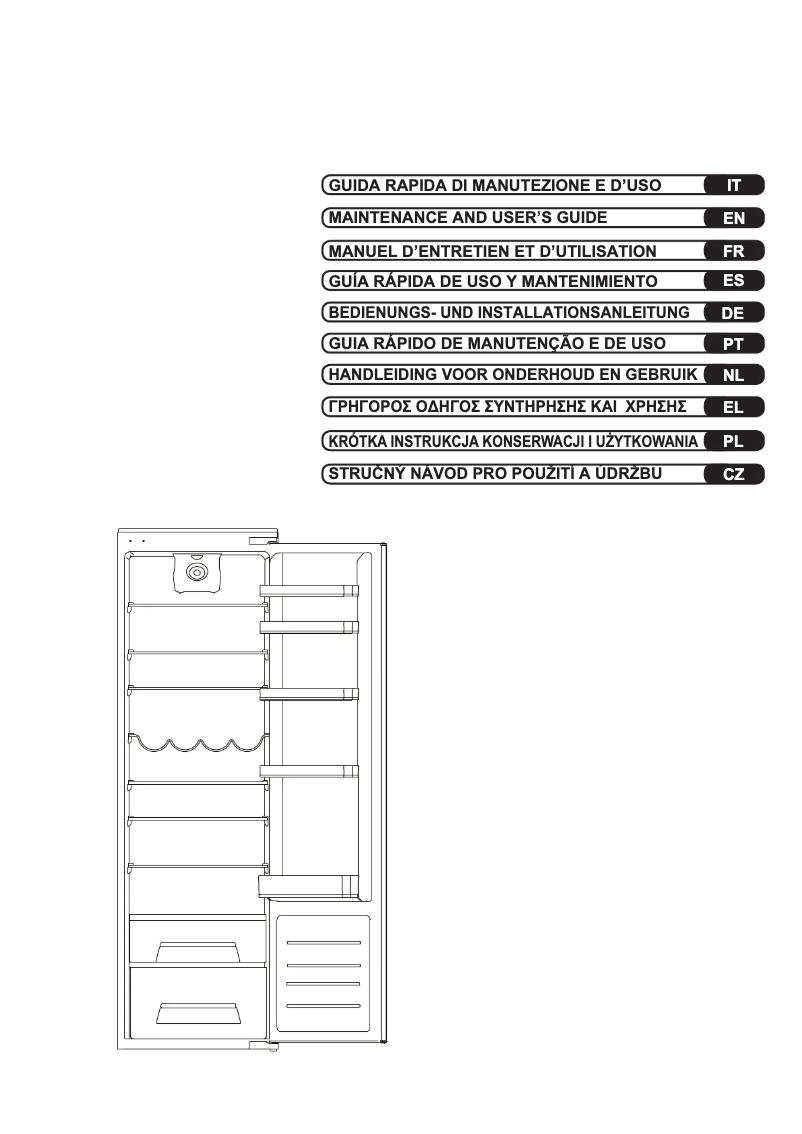 Page 1 de la notice Manuel utilisateur Ilve ILREF316I