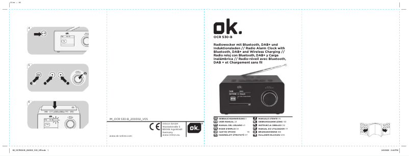 Image de la première page du manuel de l'appareil OCR 530-B