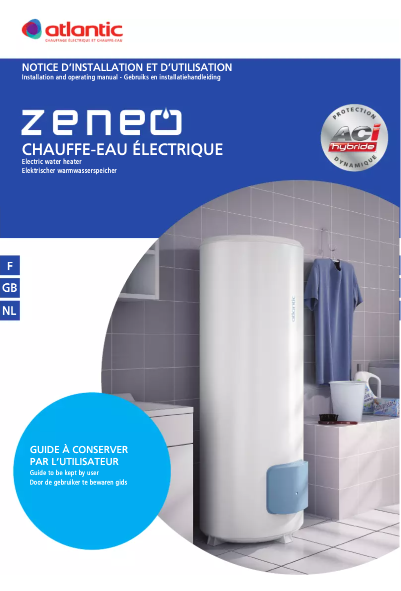 Image de la première page du manuel de l'appareil Zeneo