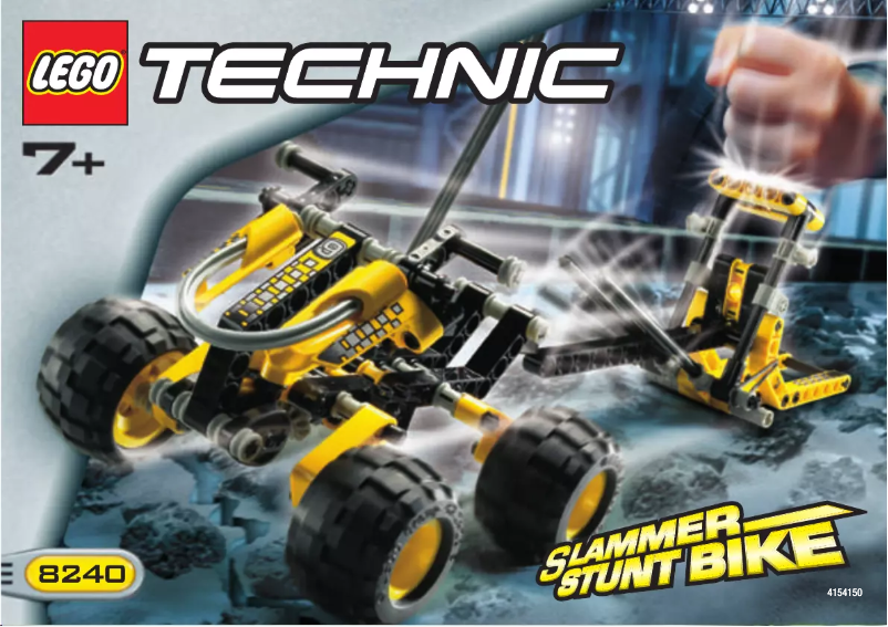 Page 1 de la notice Manuel utilisateur Lego Racers 8240