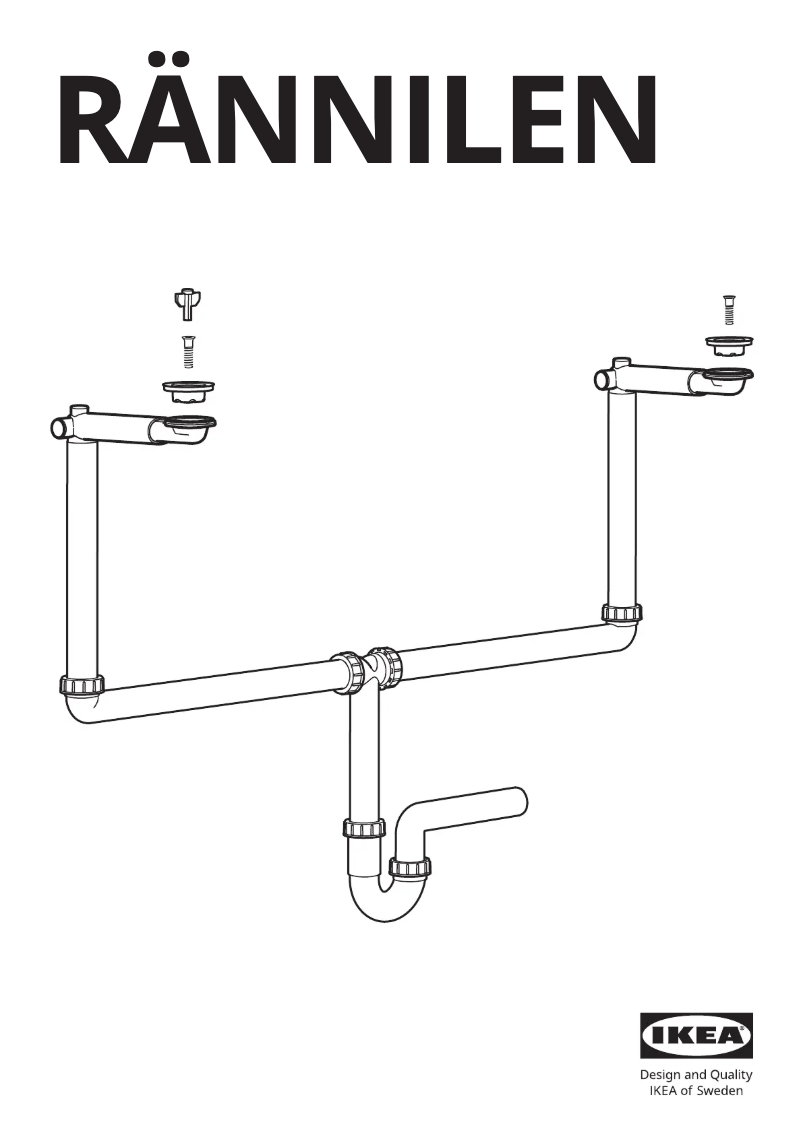 Image de la première page du manuel de l'appareil RÄNNILEN 205.624.38