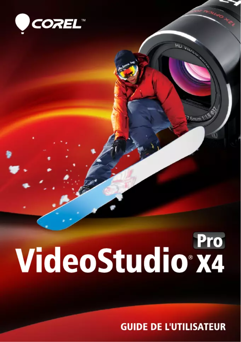 Página 1 del manual Manual de usuario Corel VideoStudio Pro X4 License Media Pack