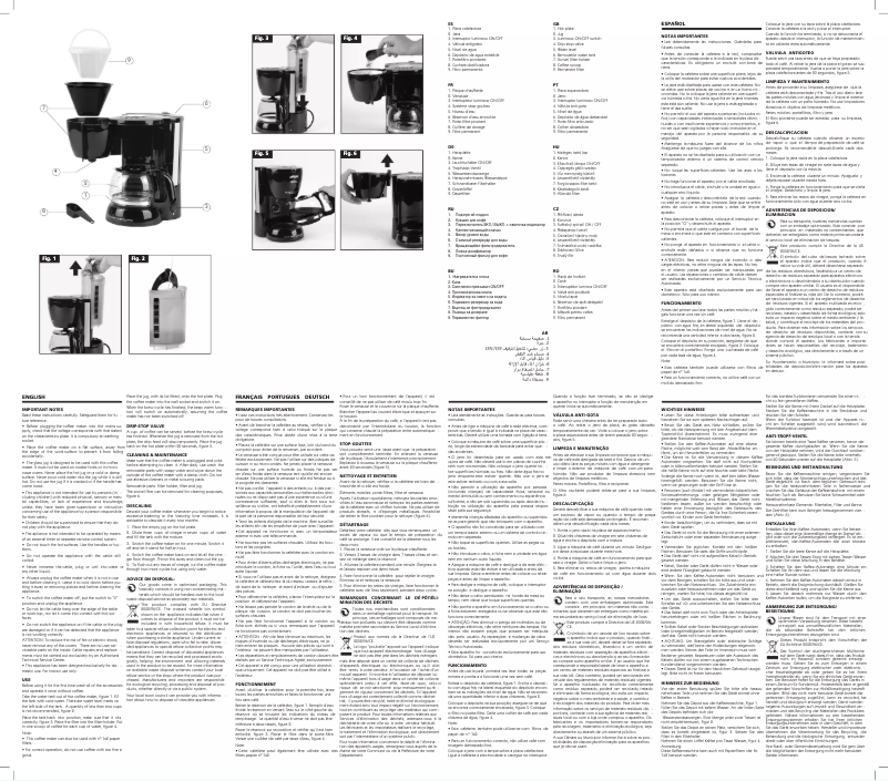 Page 1 de la notice Mode d'emploi Ufesa CG7212