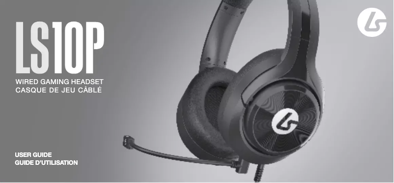 Imagen de la primera página del manual del dispositivo LucidSound LS10P