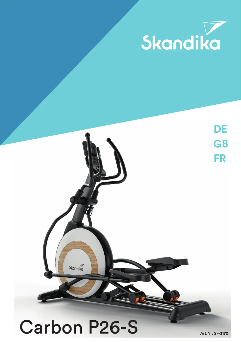 Page 1 de la notice Manuel utilisateur Skandika Carbon P26-S