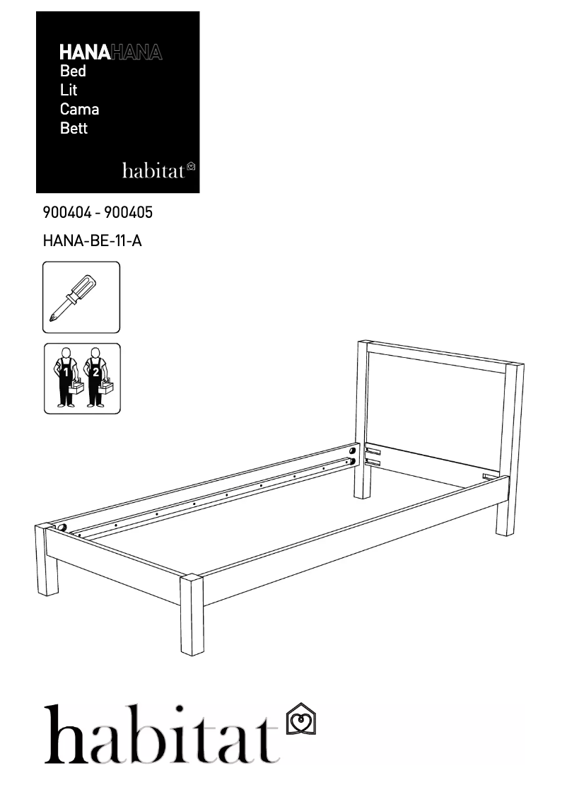Page n°1 - Manuel utilisateur Habitat Hana