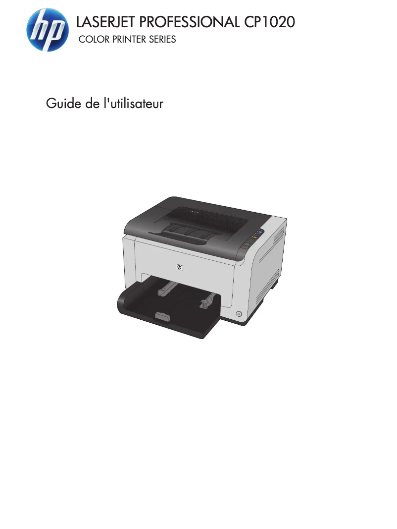 Página 1 del manual Manual de usuario HP LaserJet Pro CP1025
