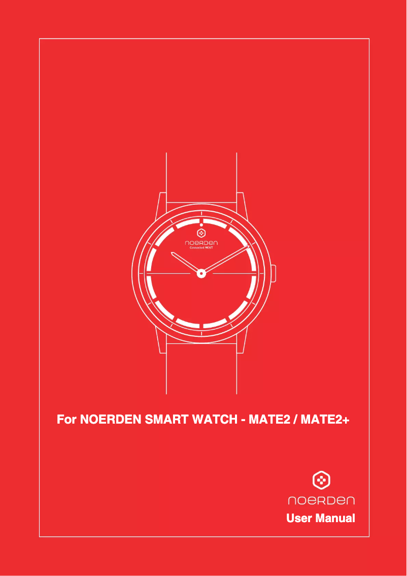 Page 1 de la notice Manuel utilisateur Noerden Mate 2+