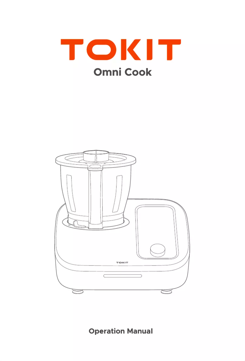 Page n°1 - Manuel utilisateur Tokit Omni Cook