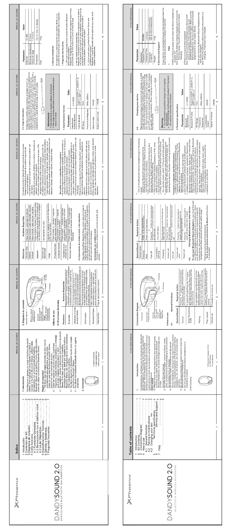 Page 1 de la notice Manuel utilisateur Phoenix Technologies Dandy Sound 2