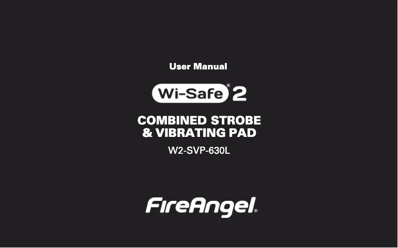 Page 1 de la notice Manuel utilisateur FireAngel FS1552W2-T