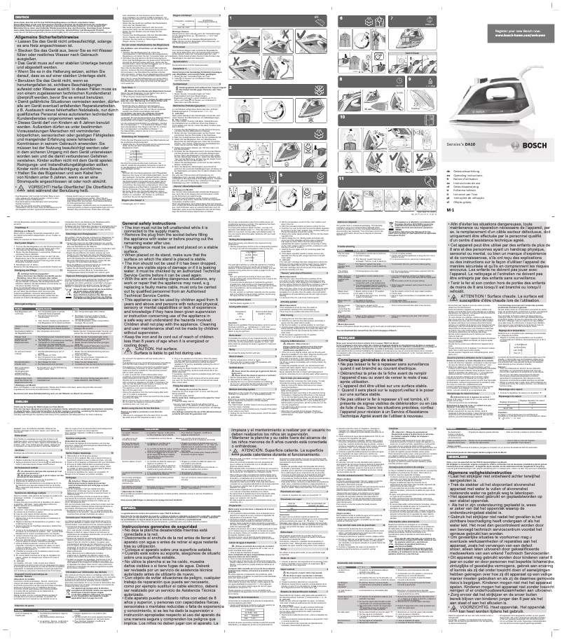 Page n°1 - Manuel utilisateur Bosch Sensixx x DA10 TDA1022000