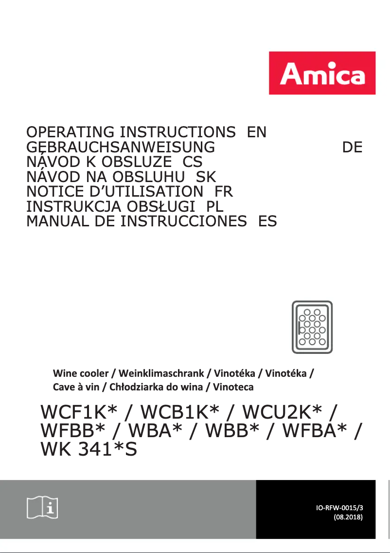 Image de la première page du manuel de l'appareil WK 341 110 S