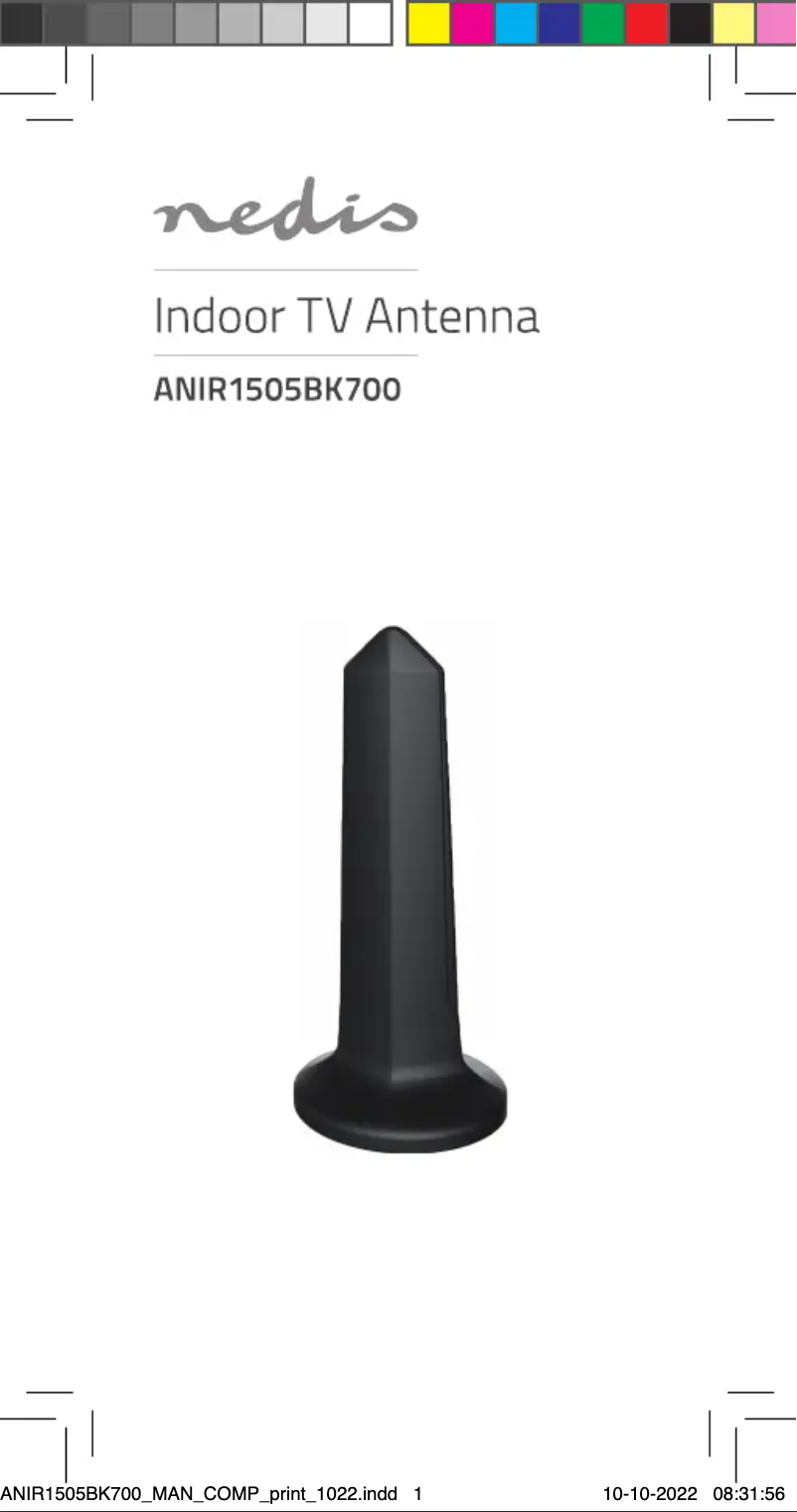 Page 1 de la notice Manuel utilisateur Nedis ANIR1505BK700