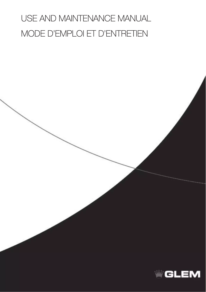 Page n°1 - Instructions / montage Glem Gas GFM52BK