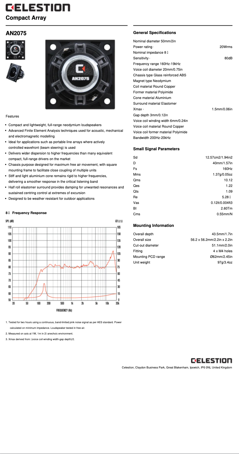 Image de la première page du manuel de l'appareil AN-2075